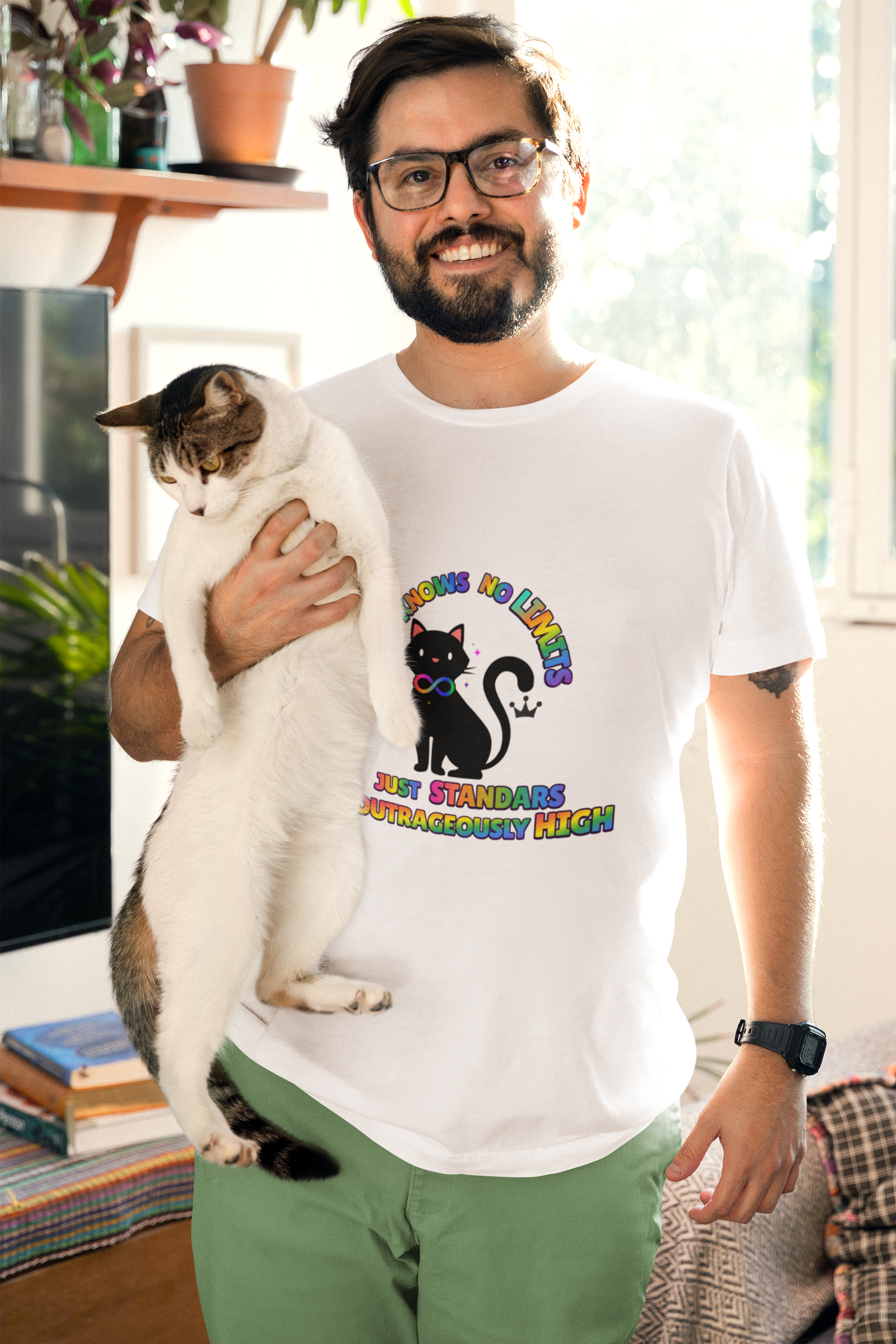 No Limits, Just Standards Tee 🌈