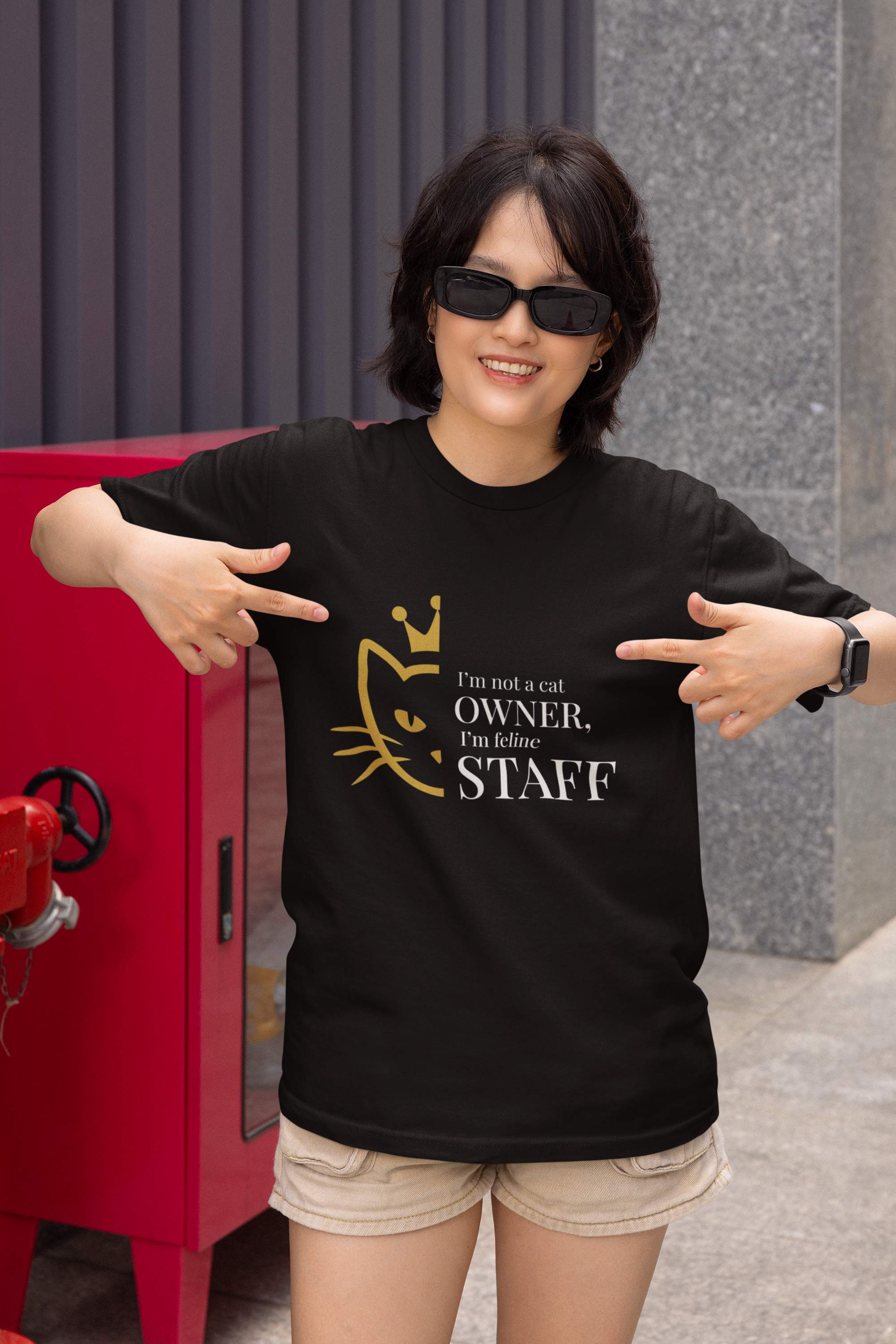 Feline Staff Tee