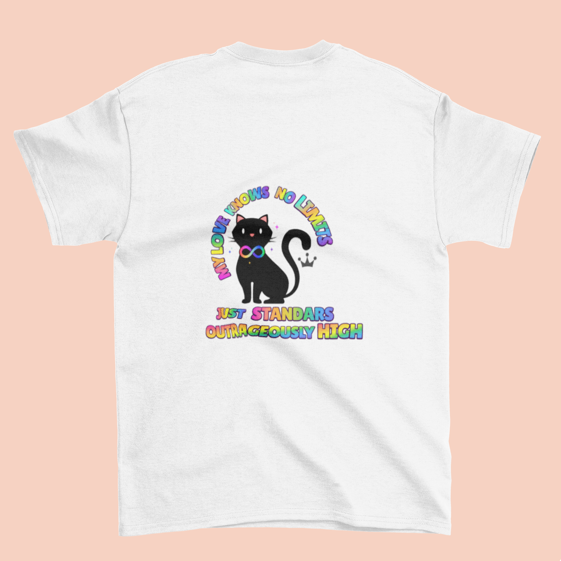 No Limits, Just Standards Tee 🌈